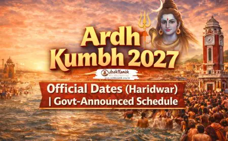 Ardh Kumbh 2027 Dates (Official) - Haridwar Snan Schedule