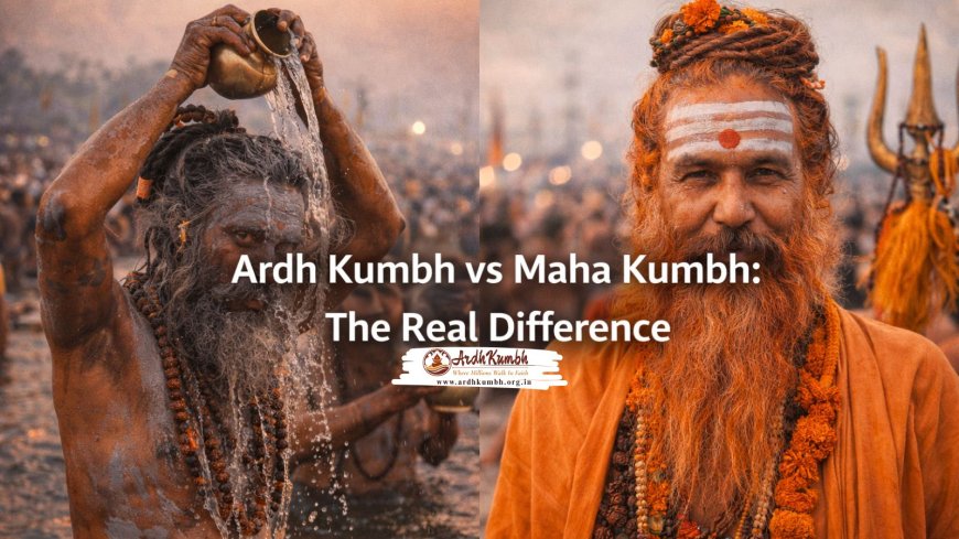 Ardh Kumbh vs Maha Kumbh: The Real Difference Explained