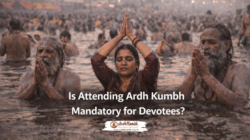 Is Attending Ardh Kumbh Mandatory for Devotees?