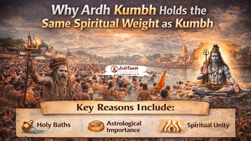 Why Ardh Kumbh Holds the Same Spiritual Weight as Kumbh