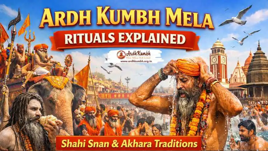 Ardh Kumbh Mela Rituals Explained Shahi Snan & Akhara Traditions