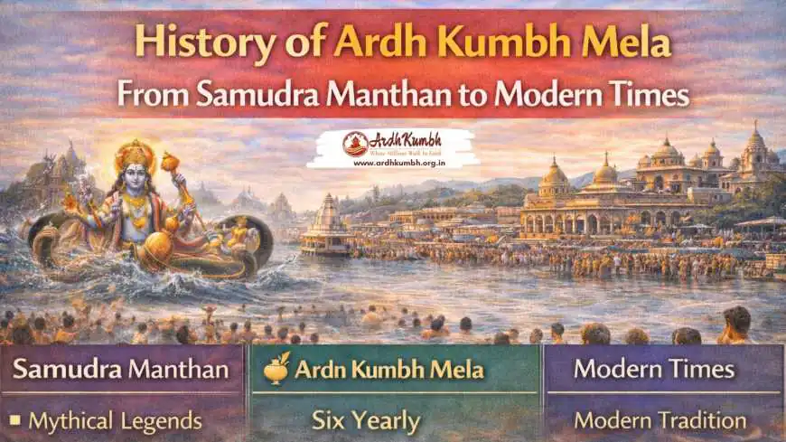 History of Ardh Kumbh Mela From Samudra Manthan to Modern Times