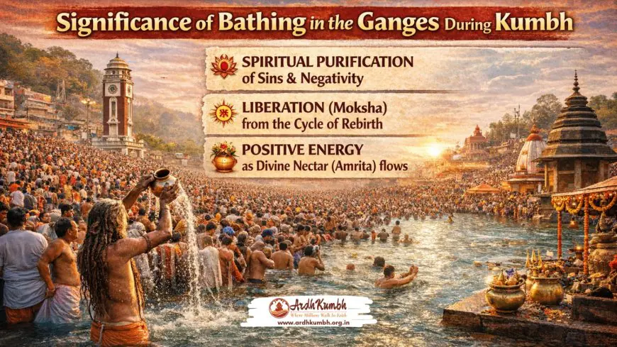 Significance of Bathing in the Ganges During Kumbh Mela Explained