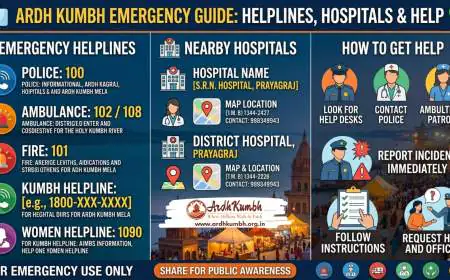 Ardh Kumbh Emergency Guide: Helplines, Hospitals & Help