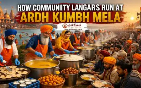 How Community Langars Run at Ardh Kumbh Mela