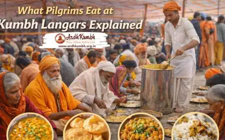 What Pilgrims Eat at Kumbh Langars Explained