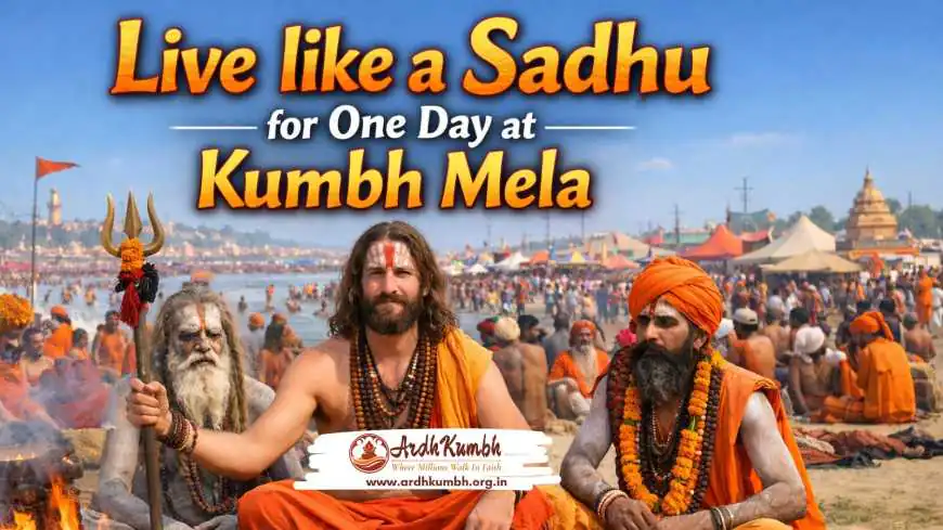 Live Like a Sadhu for One Day at Kumbh Mela