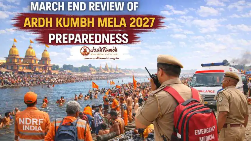 March End Review of Ardh Kumbh Mela 2027 Preparedness
