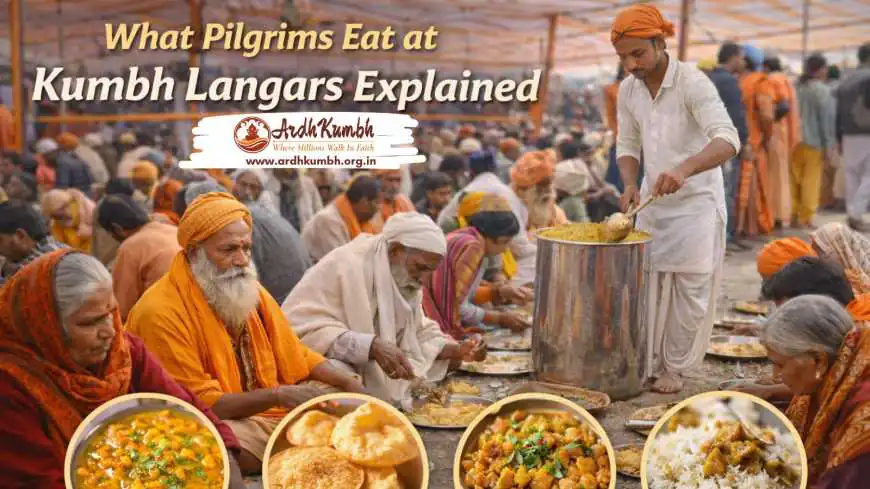 What Pilgrims Eat at Kumbh Langars Explained