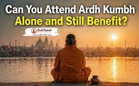 Can You Attend Ardh Kumbh Alone and Still Benefit?