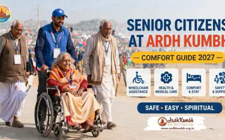 Can senior citizens attend Ardh Kumbh comfortably?