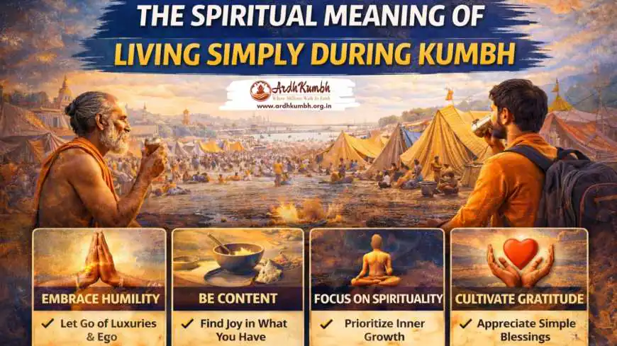 The Spiritual Meaning of Living Simply During Kumbh