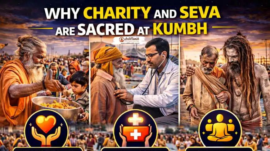 Why Charity and Seva Are Sacred at Kumbh