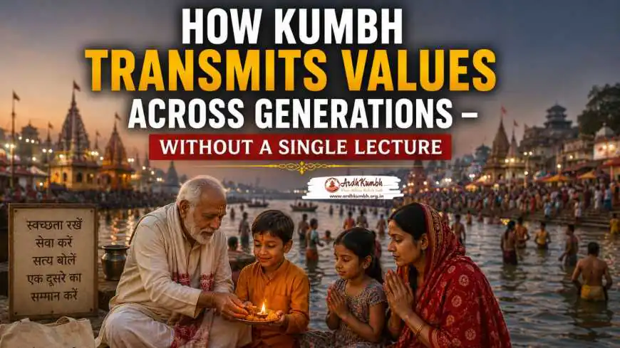 How Kumbh Transmits Values Across Generations – Without a Single Lecture