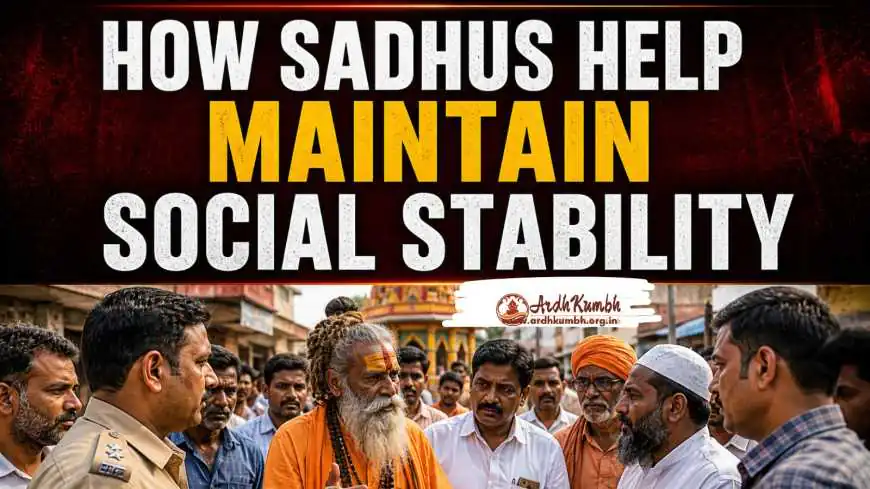How Sadhus Help Maintain Social Stability