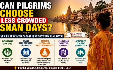 Can Pilgrims Choose Less Crowded Snan Days?
