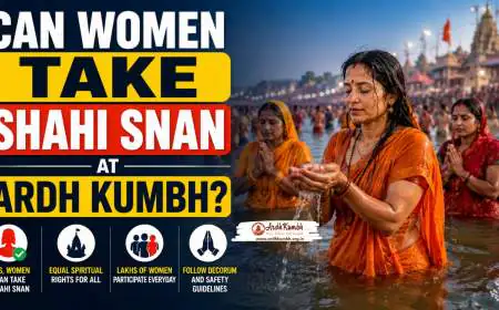 Can Women Take Shahi Snan at Ardh Kumbh?