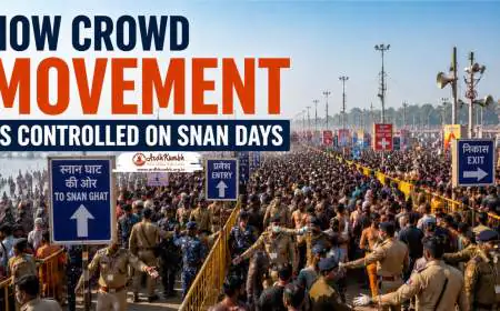How Crowd Movement Is Controlled on Snan Days