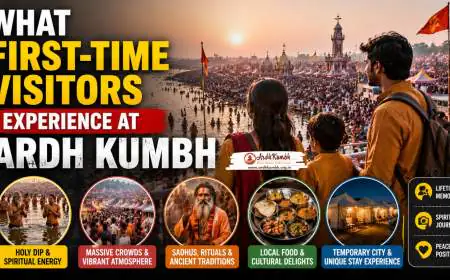 What First-Time Visitors Experience at Ardh Kumbh