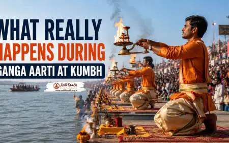 What Really Happens During Ganga Aarti at Kumbh