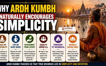Why Ardh Kumbh Naturally Encourages Simplicity