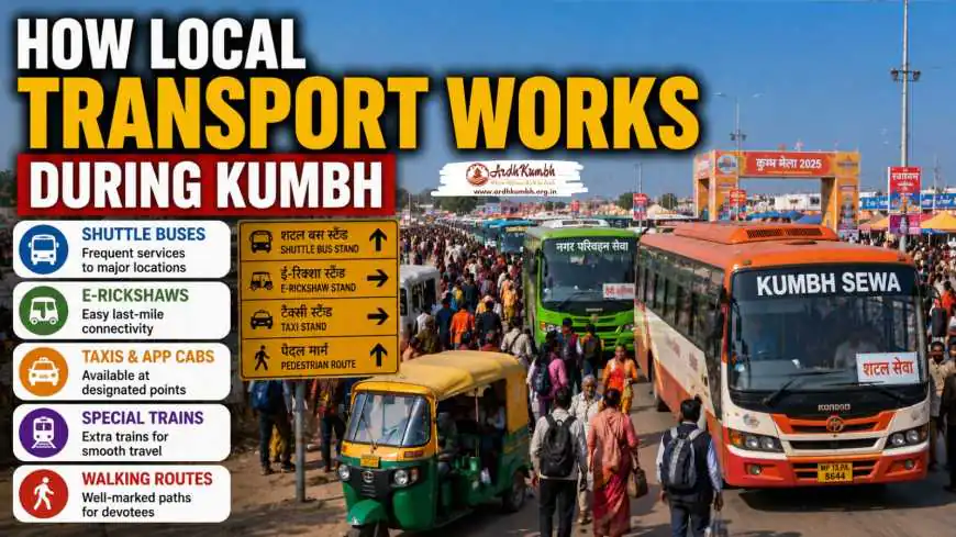 How Local Transport Works During Kumbh