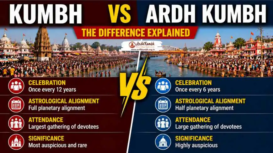 Kumbh vs Ardh Kumbh: The Difference Explained