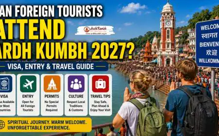 Can Foreign Tourists Attend Ardh Kumbh 2027? Visa, Entry and Travel Guide