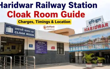Haridwar Railway Station Cloak Room Guide: Charges, Timings & Location