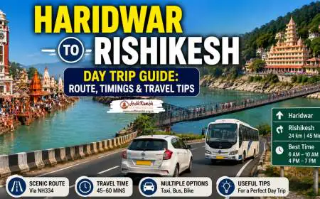 Haridwar to Rishikesh Day Trip Guide: Route, Timings and Travel Tips