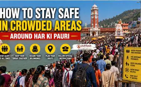 How to Stay Safe in Crowded Areas Around Har Ki Pauri