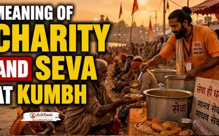 Meaning of Charity and Seva at Kumbh