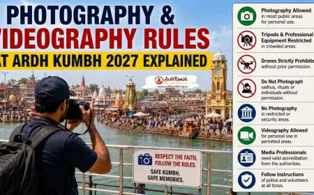 Photography and Videography Rules at Ardh Kumbh 2027 Explained