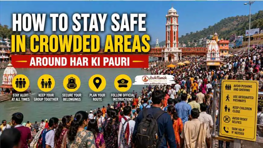 How to Stay Safe in Crowded Areas Around Har Ki Pauri